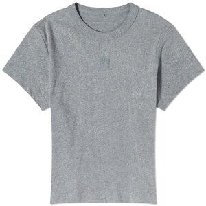 Classic Crewneck Short Sleeve Tee - Gray